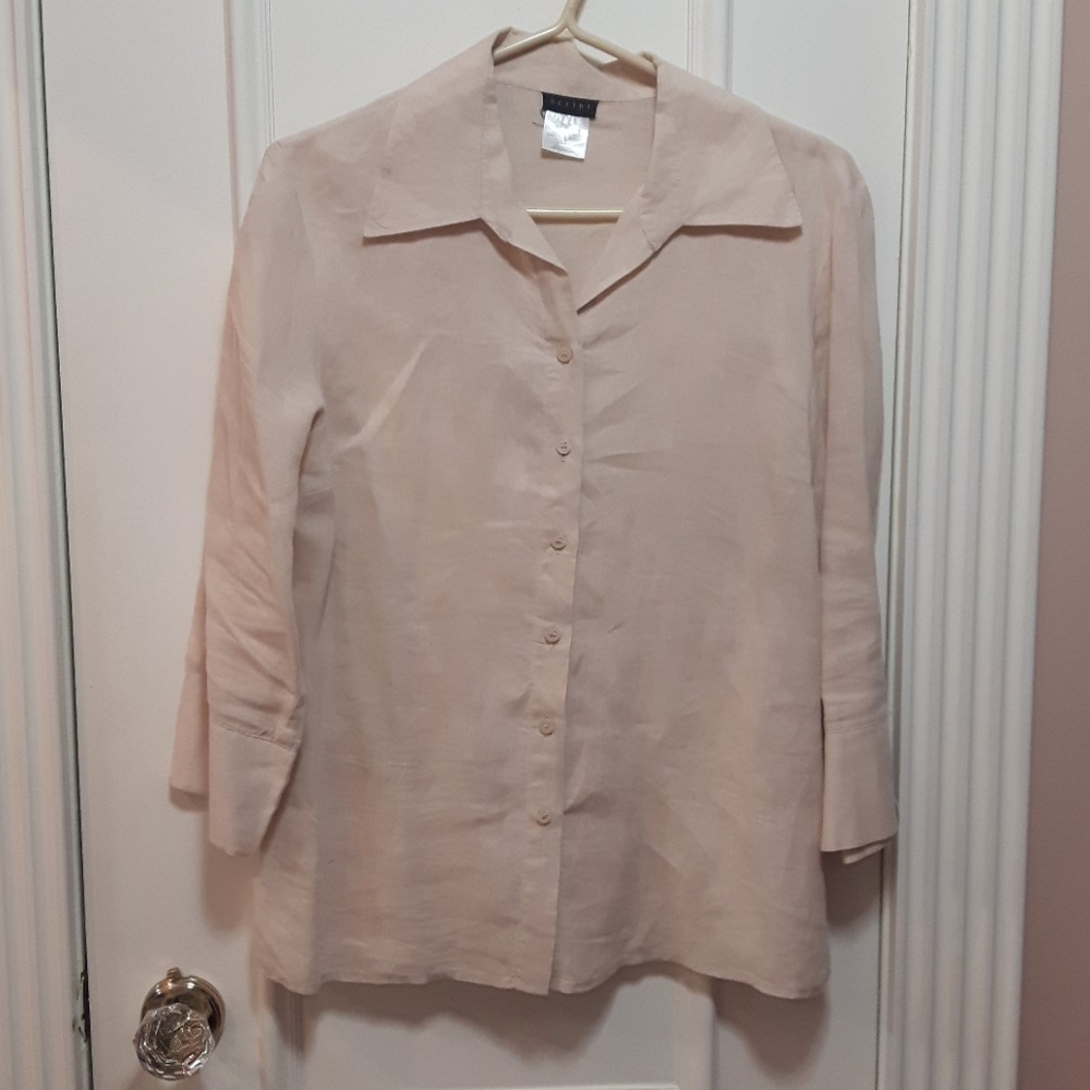 100% linen shirt